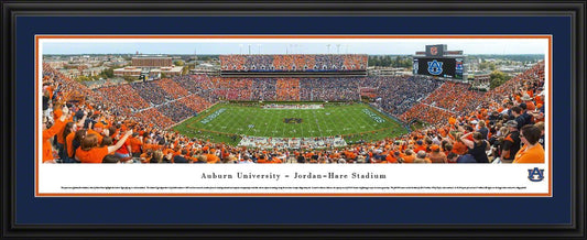 Auburn Football, Stripe the Stadium - Panoramic Framed Pictures or Poster